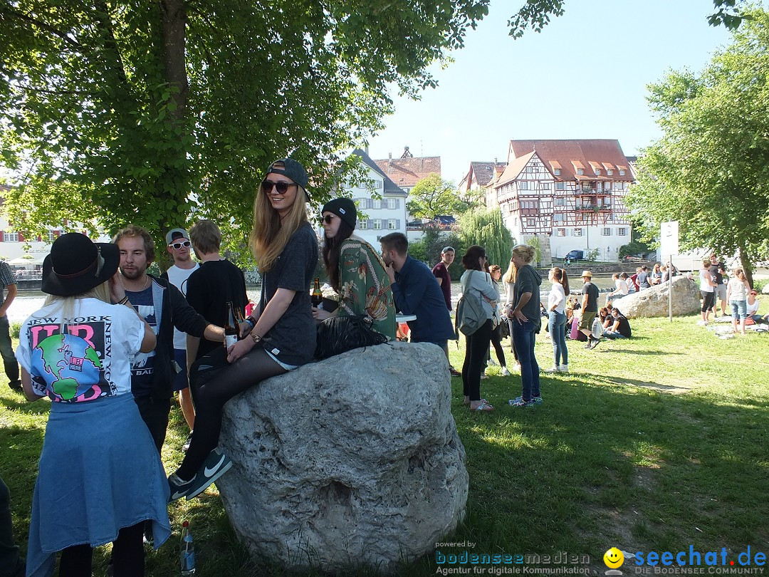 Flohmarkt in Riedlingen am Bodensee, 28.05.2015