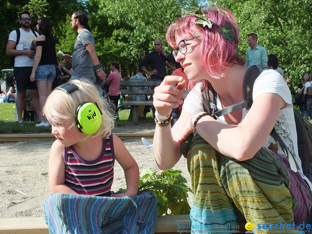 Flohmarkt in Riedlingen am Bodensee, 28.05.2015