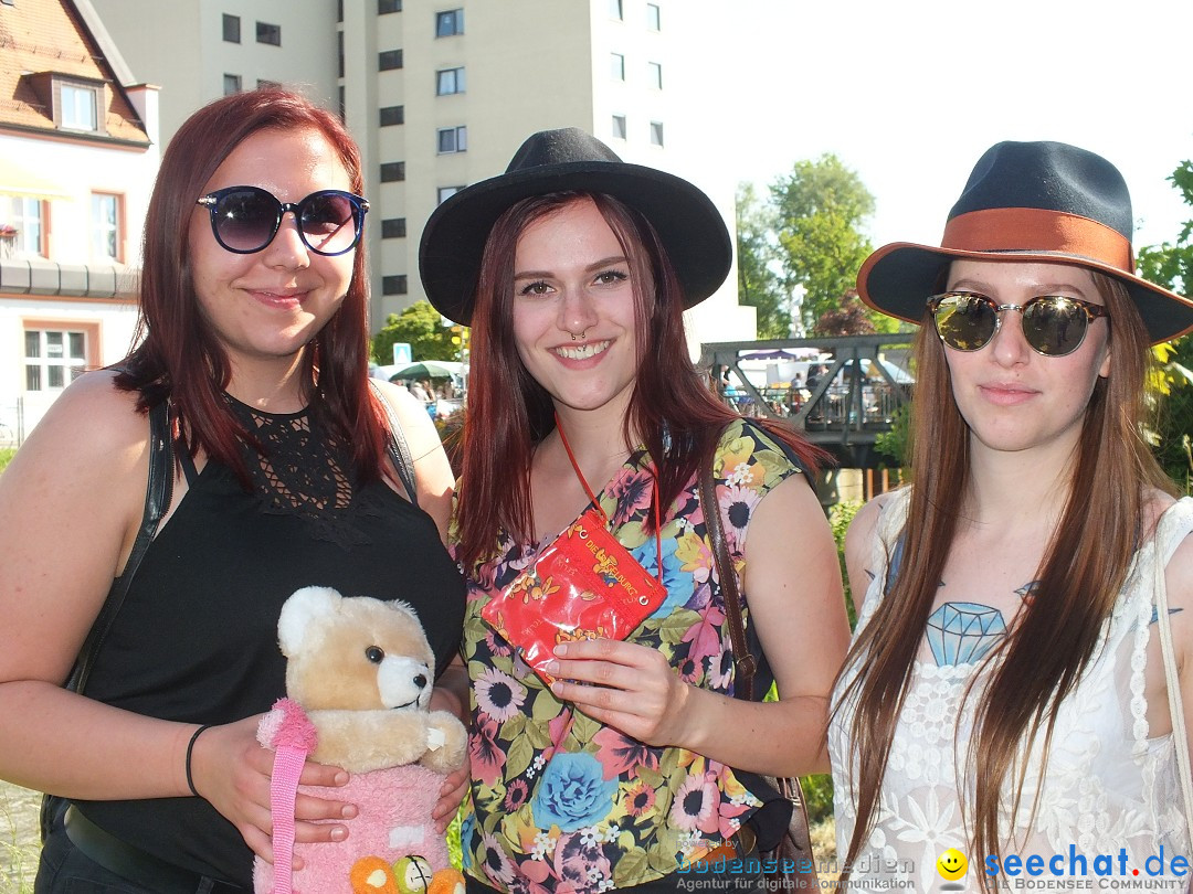 Flohmarkt in Riedlingen am Bodensee, 28.05.2015