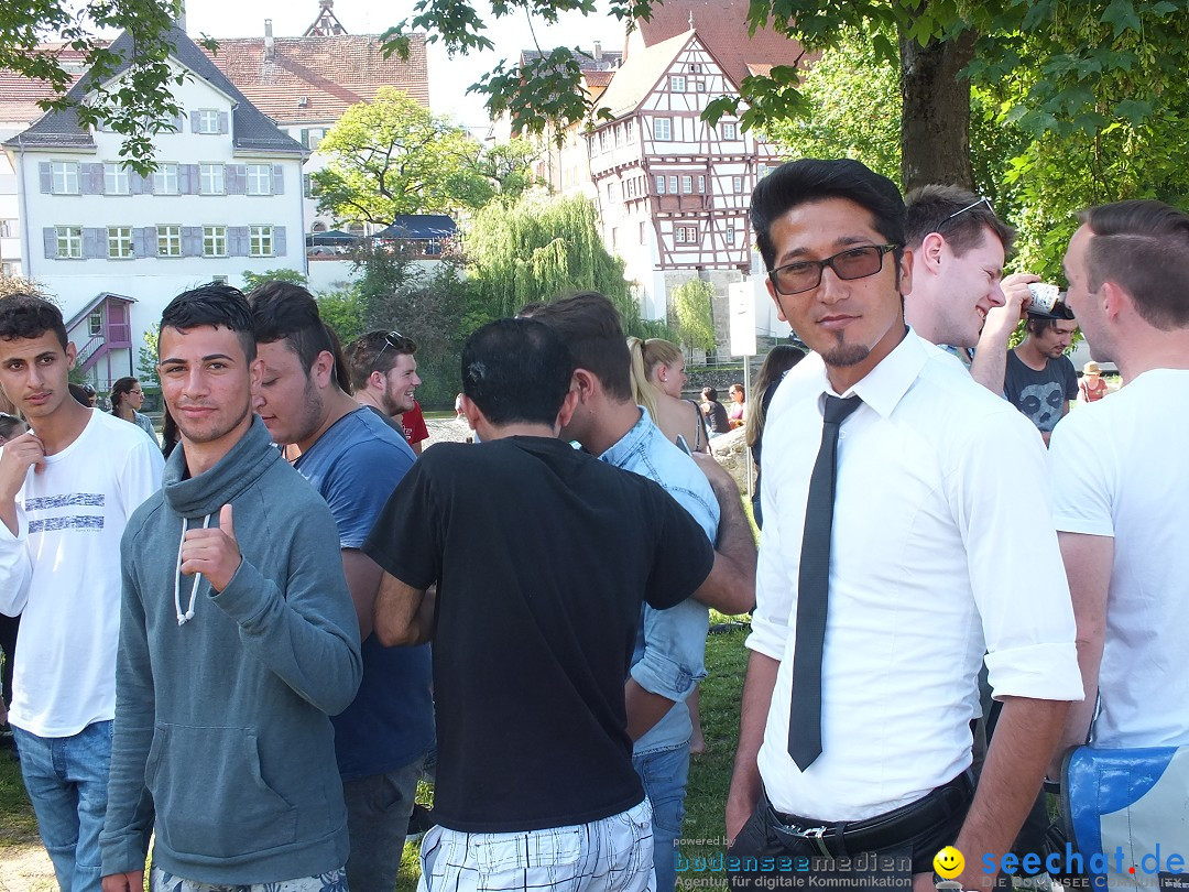 Flohmarkt in Riedlingen am Bodensee, 28.05.2015