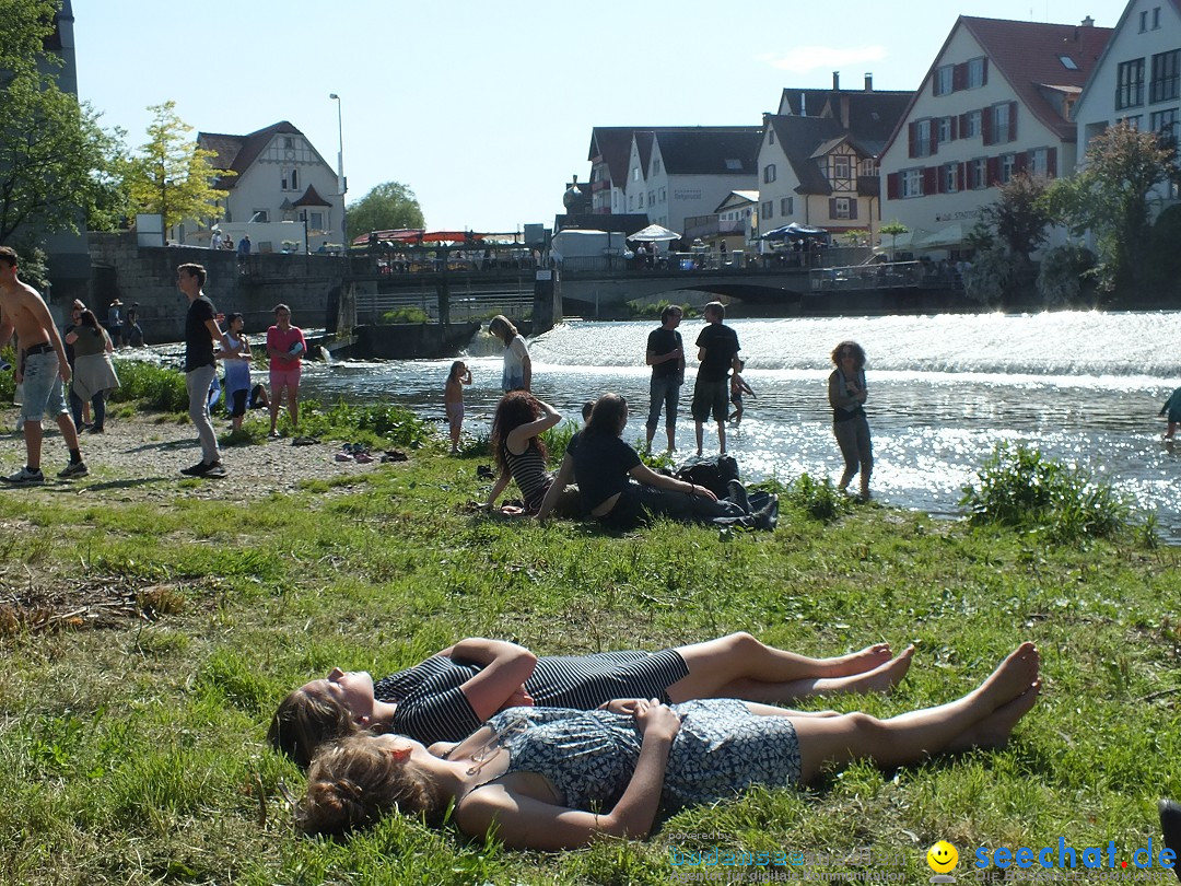 Flohmarkt in Riedlingen am Bodensee, 28.05.2015