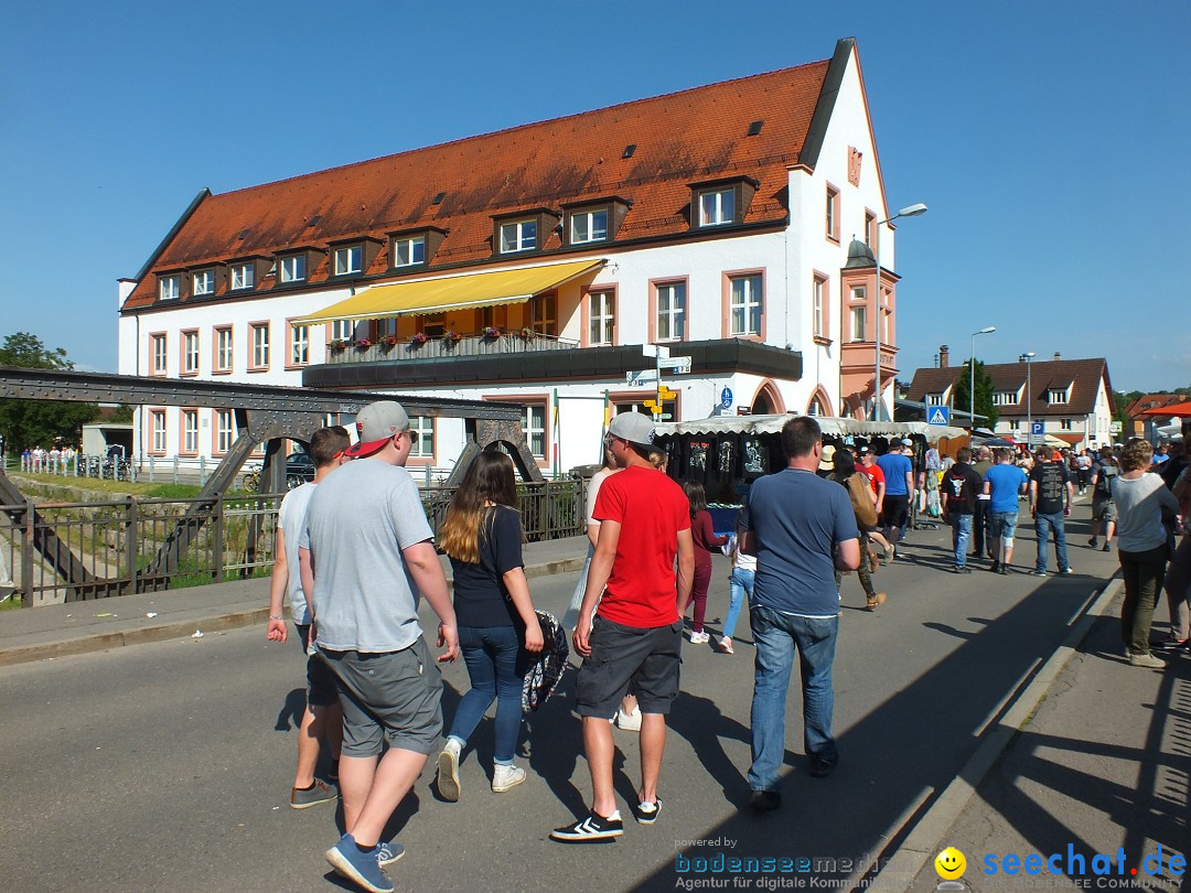 Flohmarkt in Riedlingen am Bodensee, 28.05.2015