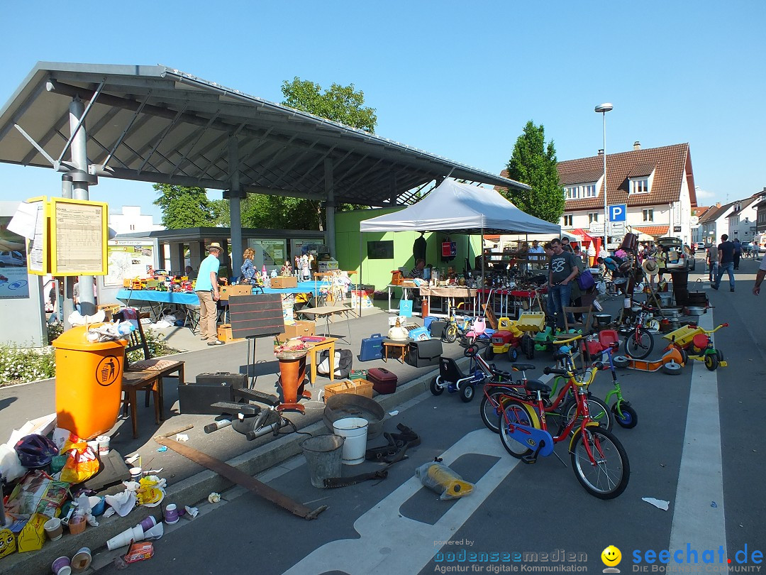 Flohmarkt in Riedlingen am Bodensee, 28.05.2015