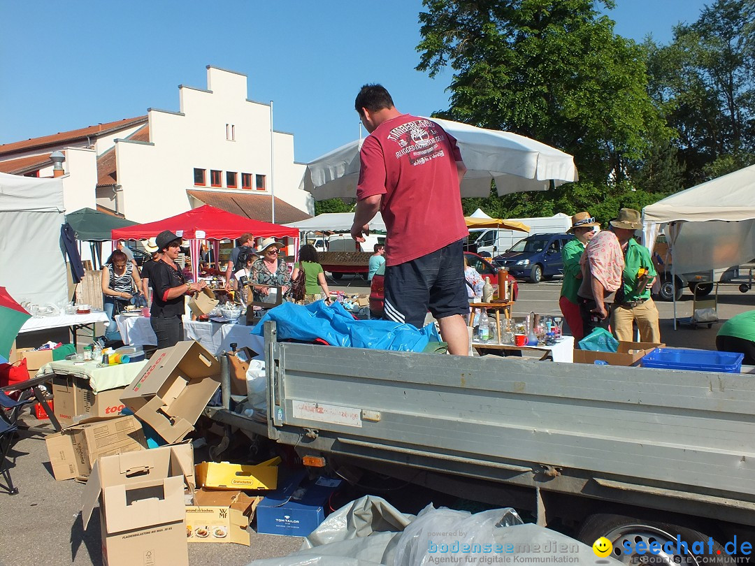 Flohmarkt in Riedlingen am Bodensee, 28.05.2015