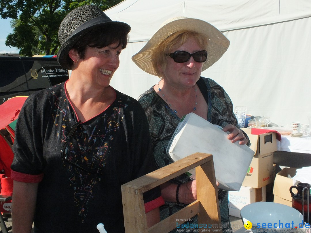 Flohmarkt in Riedlingen am Bodensee, 28.05.2015