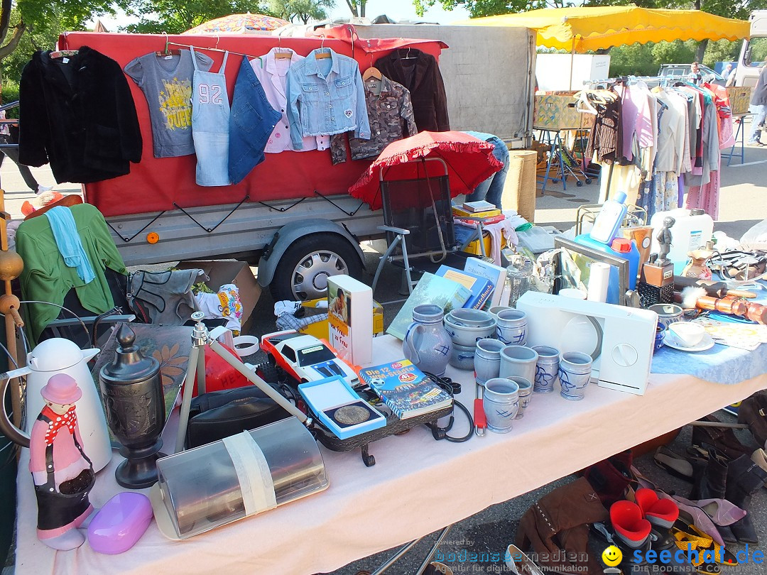 Flohmarkt in Riedlingen am Bodensee, 28.05.2015