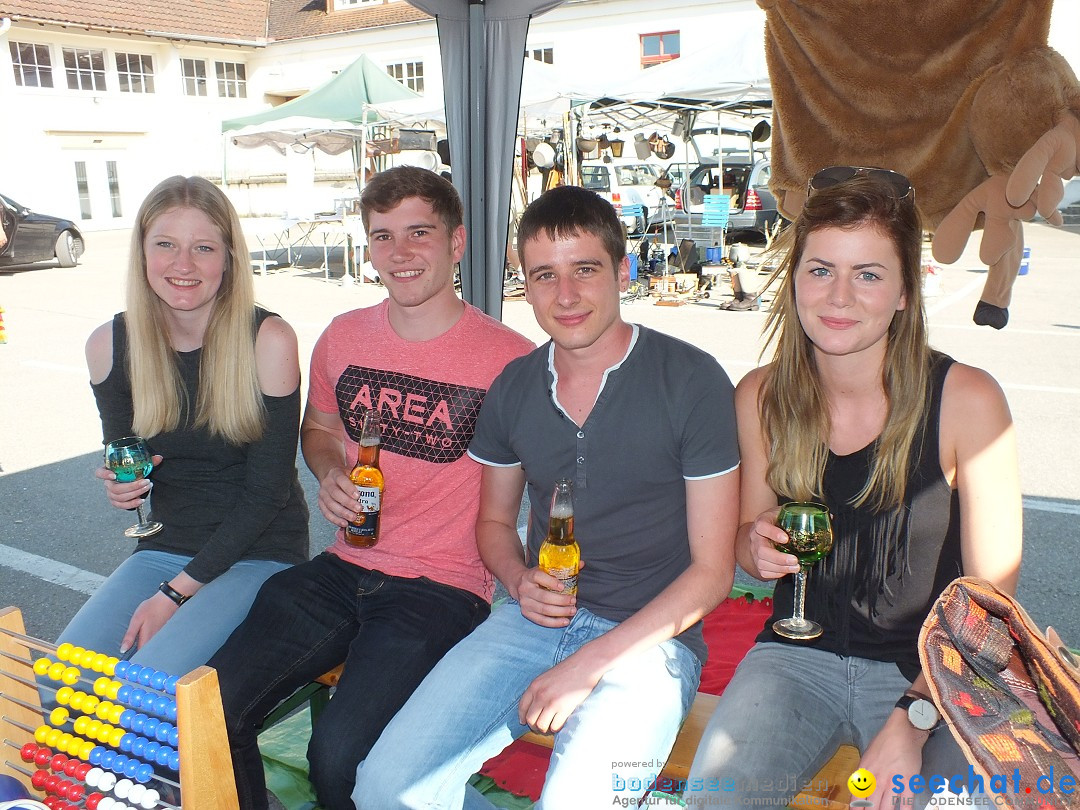 Flohmarkt in Riedlingen am Bodensee, 28.05.2015