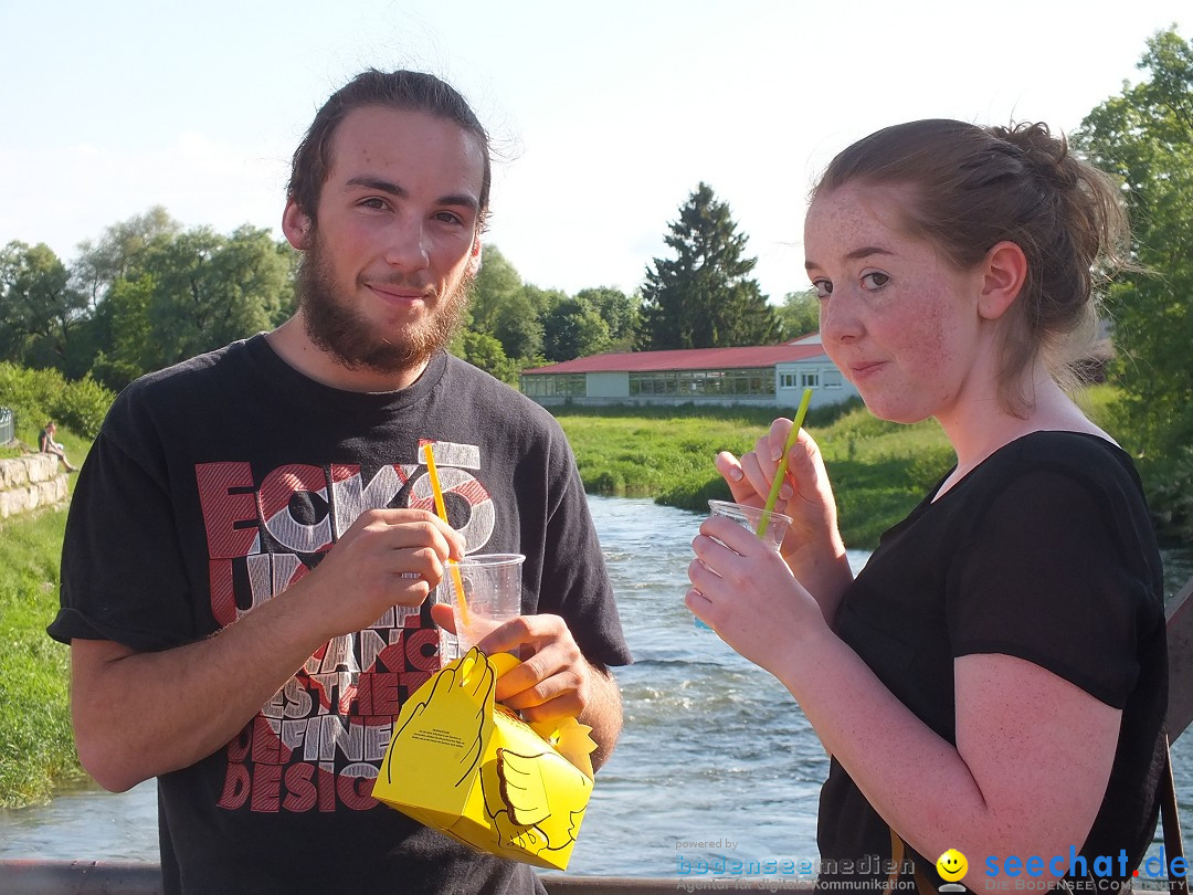 Flohmarkt in Riedlingen am Bodensee, 28.05.2015