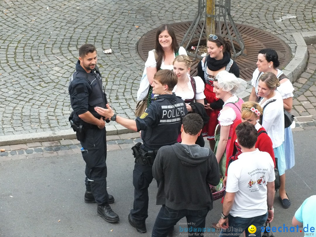 Flohmarkt in Riedlingen am Bodensee, 28.05.2015