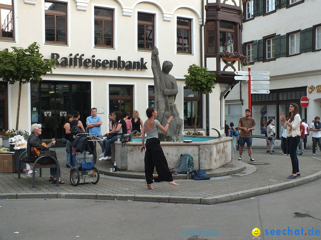 Flohmarkt in Riedlingen am Bodensee, 28.05.2015