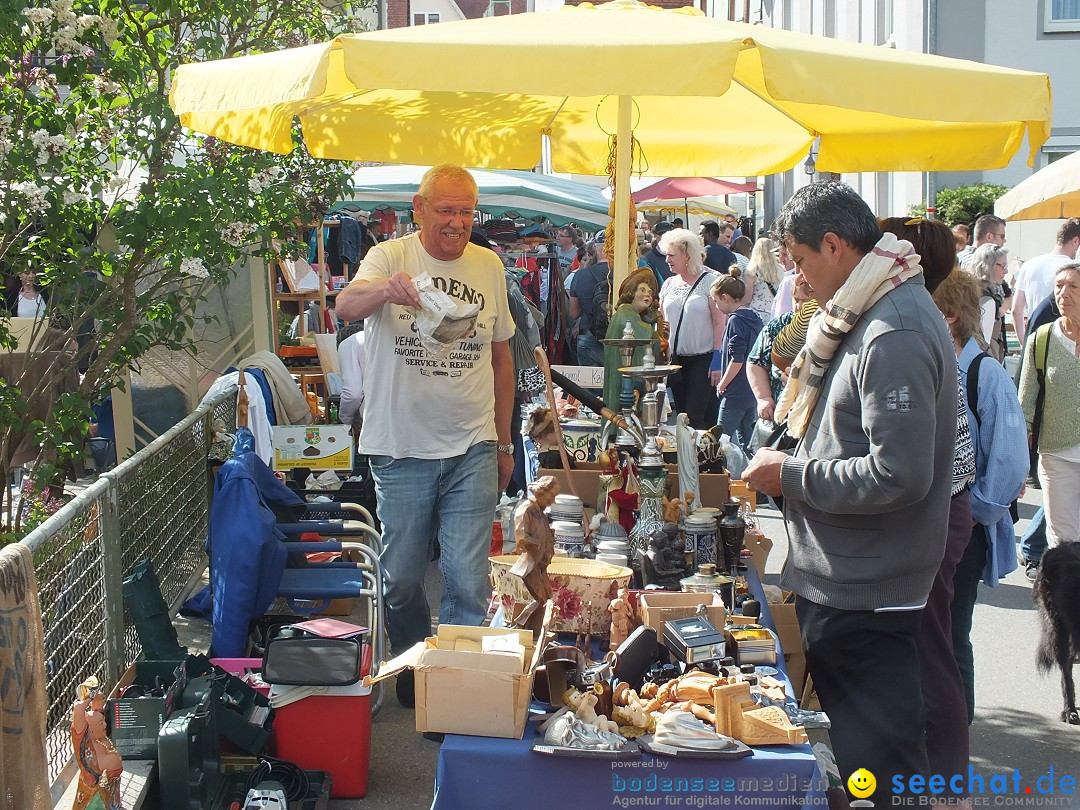 Flohmarkt in Riedlingen am Bodensee, 28.05.2015