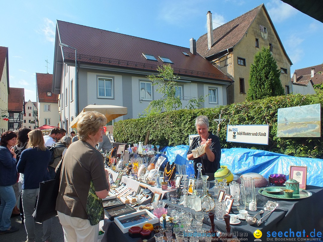 Flohmarkt in Riedlingen am Bodensee, 28.05.2015