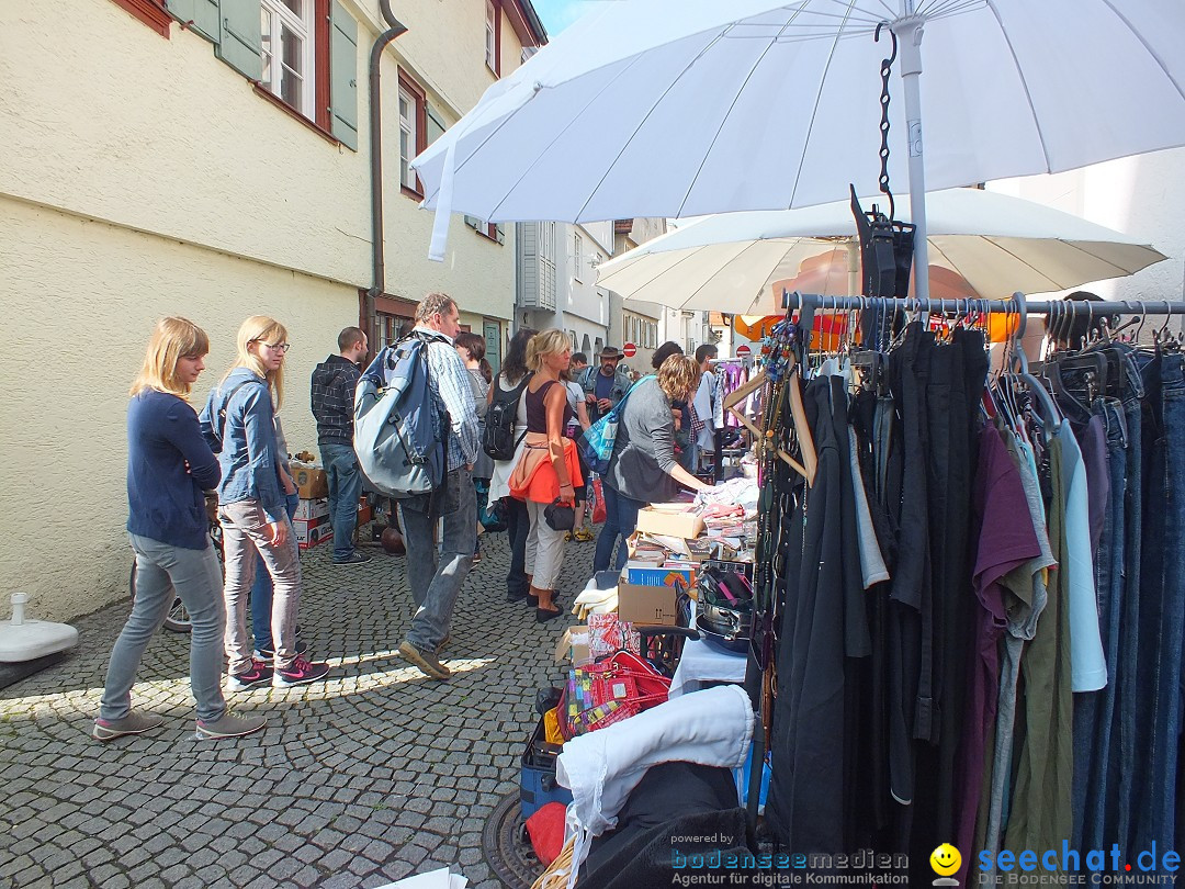 Flohmarkt in Riedlingen am Bodensee, 28.05.2015