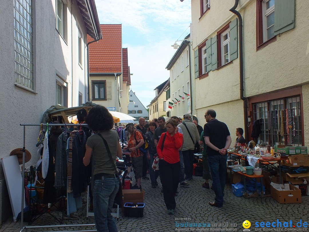 Flohmarkt in Riedlingen am Bodensee, 28.05.2015