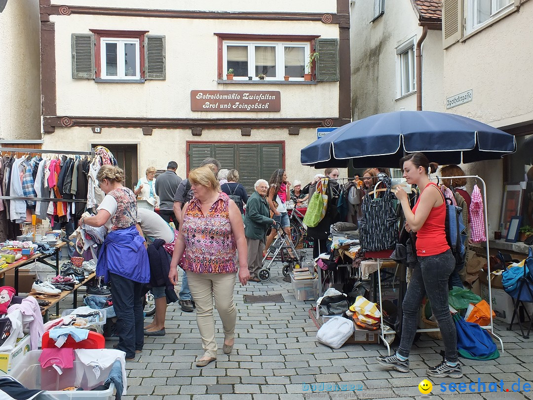 Flohmarkt in Riedlingen am Bodensee, 28.05.2015