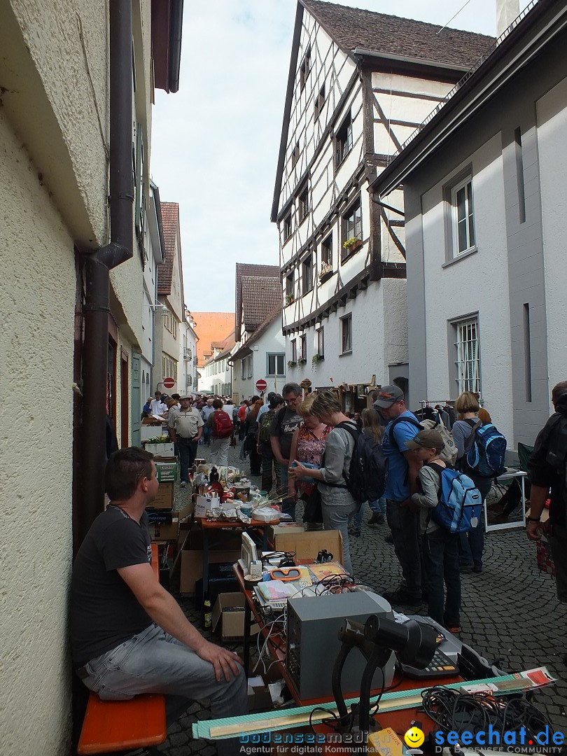 Flohmarkt in Riedlingen am Bodensee, 28.05.2015