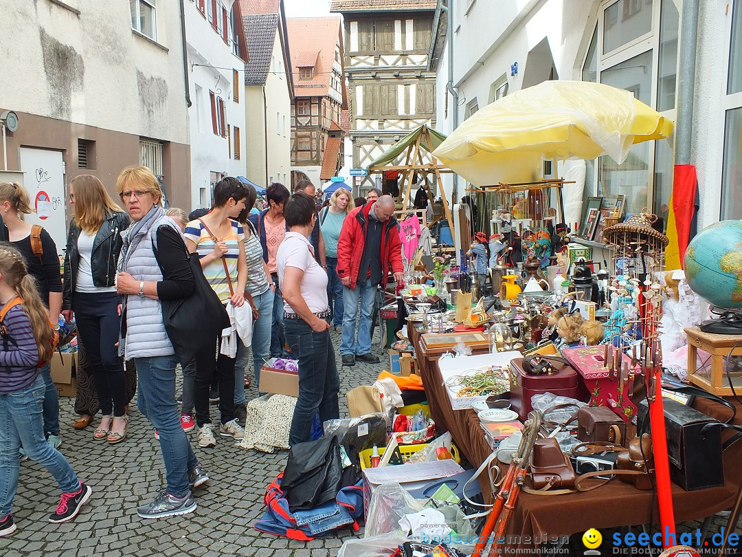 Flohmarkt in Riedlingen am Bodensee, 28.05.2015