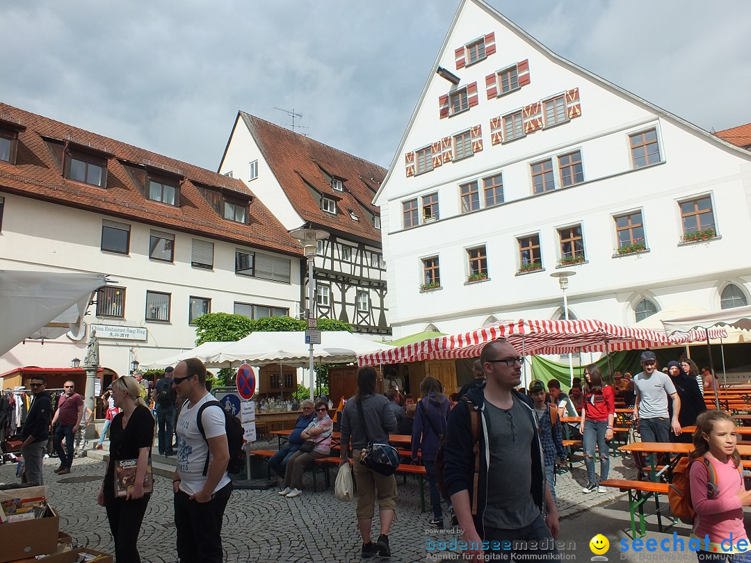 Flohmarkt in Riedlingen am Bodensee, 28.05.2015