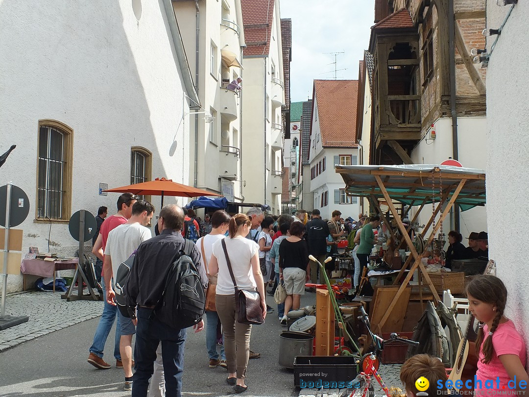 Flohmarkt in Riedlingen am Bodensee, 28.05.2015