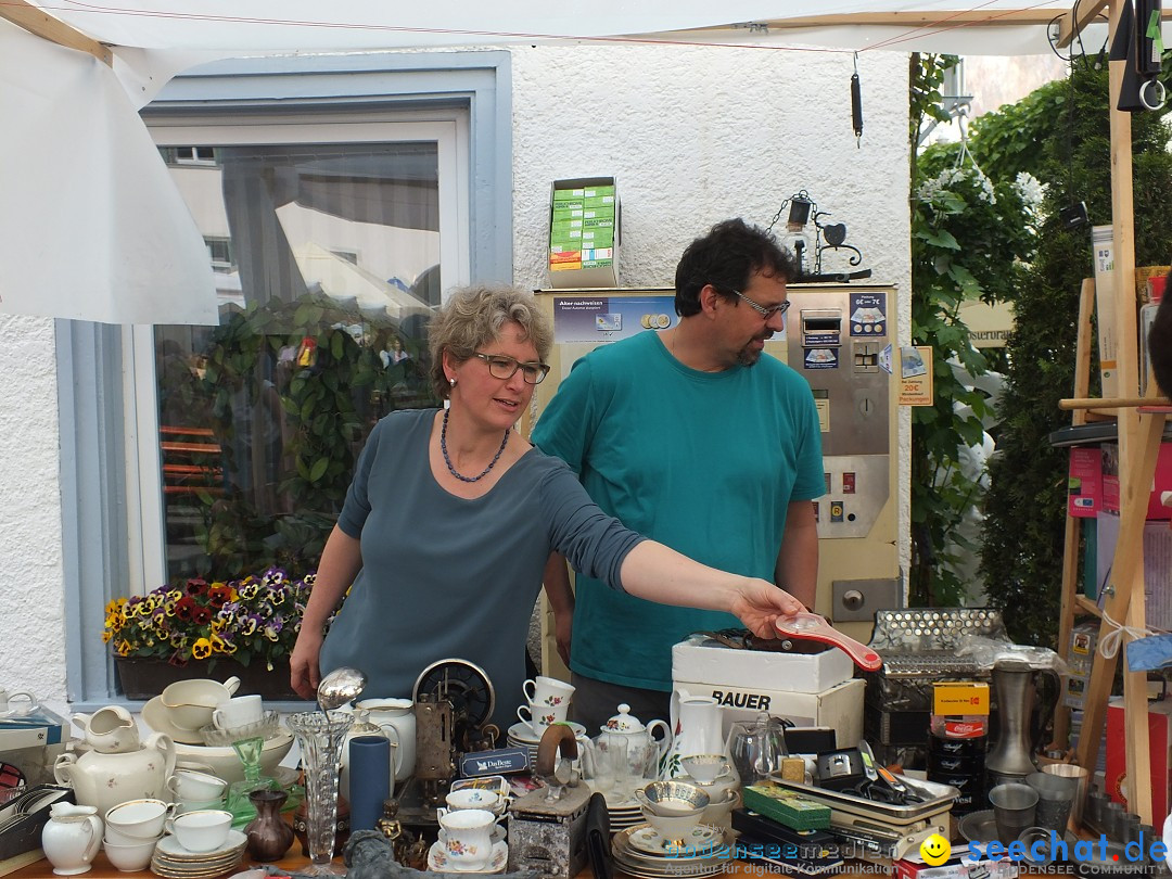 Flohmarkt in Riedlingen am Bodensee, 28.05.2015