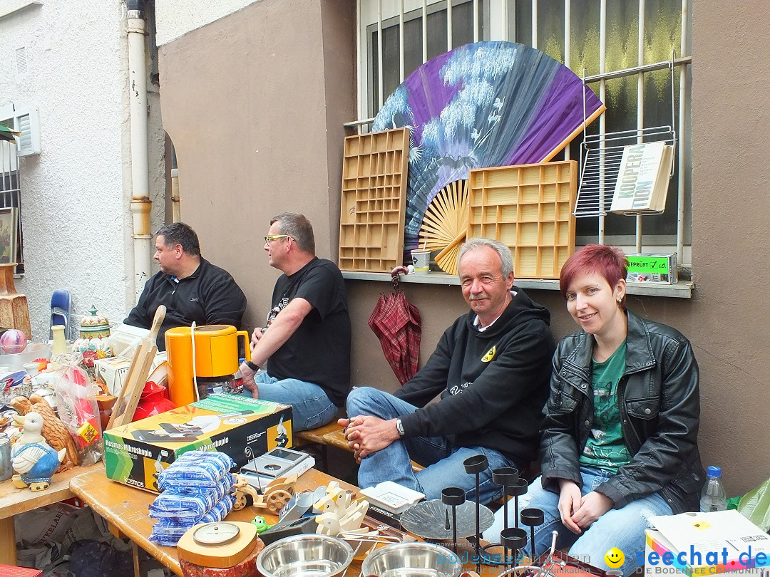 Flohmarkt in Riedlingen am Bodensee, 28.05.2015