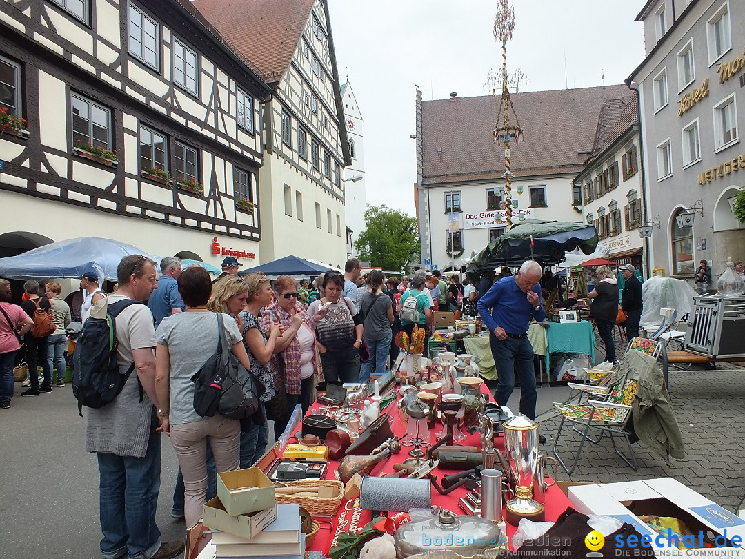 Flohmarkt in Riedlingen am Bodensee, 28.05.2015