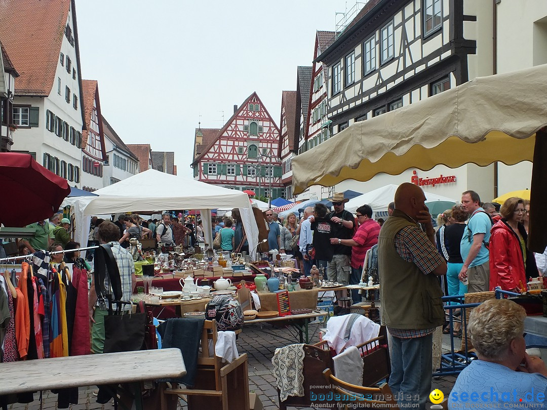 Flohmarkt in Riedlingen am Bodensee, 28.05.2015