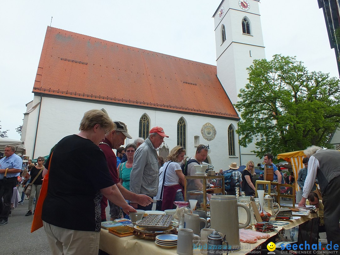 Flohmarkt in Riedlingen am Bodensee, 28.05.2015