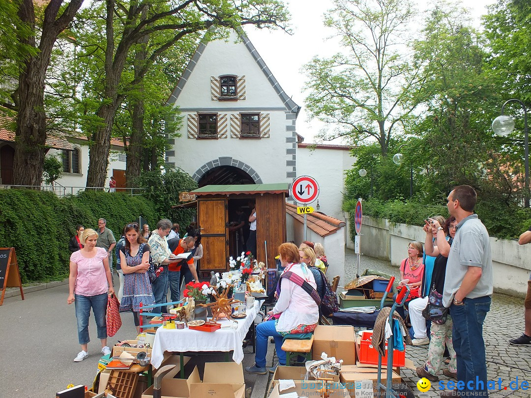 Flohmarkt in Riedlingen am Bodensee, 28.05.2015