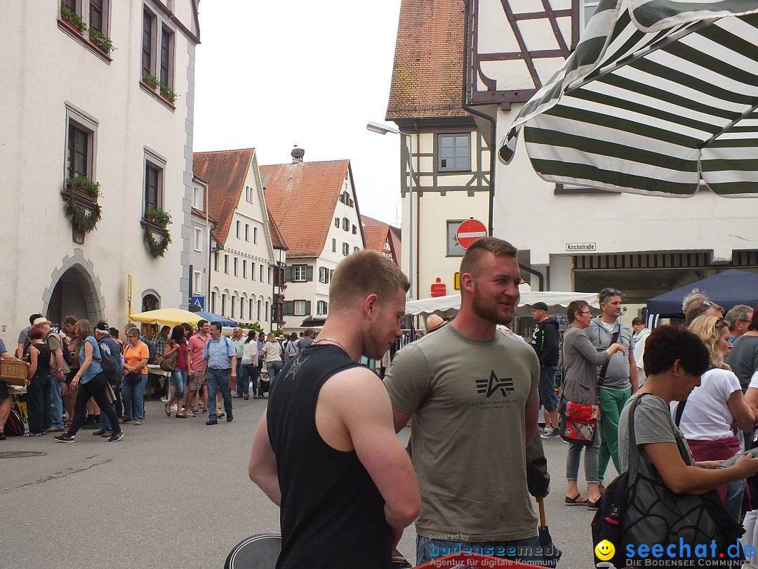 Flohmarkt in Riedlingen am Bodensee, 28.05.2015