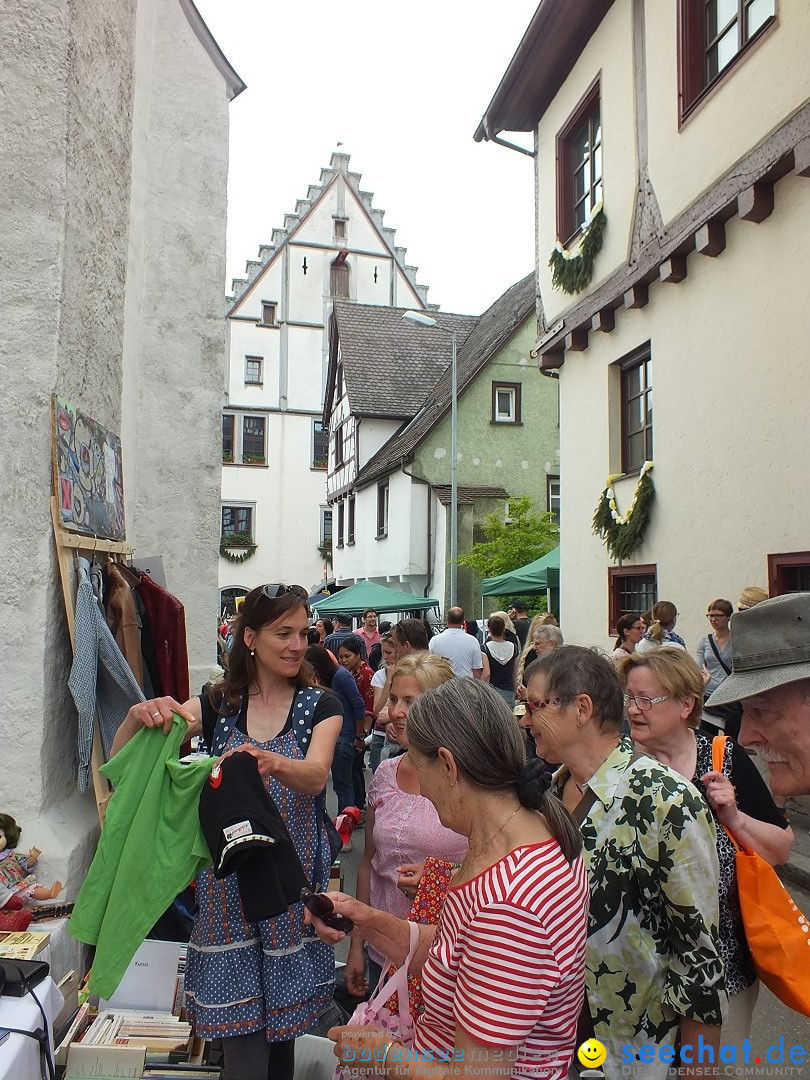 Flohmarkt in Riedlingen am Bodensee, 28.05.2015