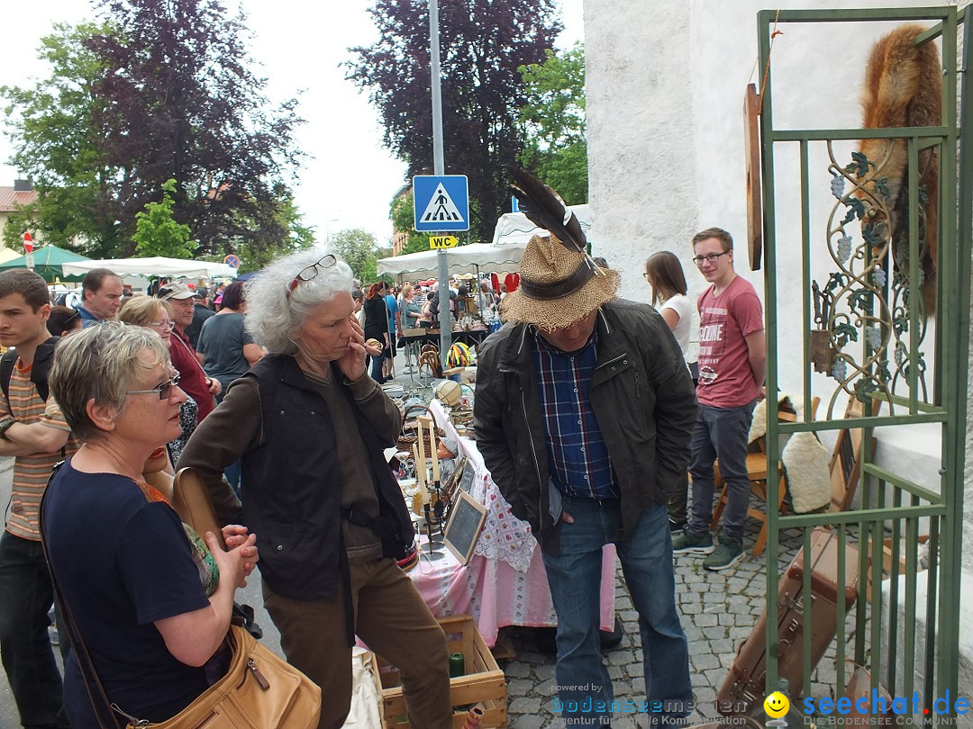 Flohmarkt in Riedlingen am Bodensee, 28.05.2015