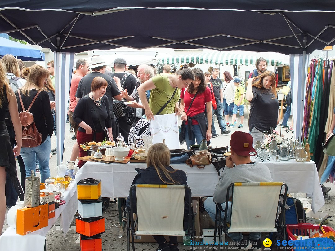 Flohmarkt in Riedlingen am Bodensee, 28.05.2015