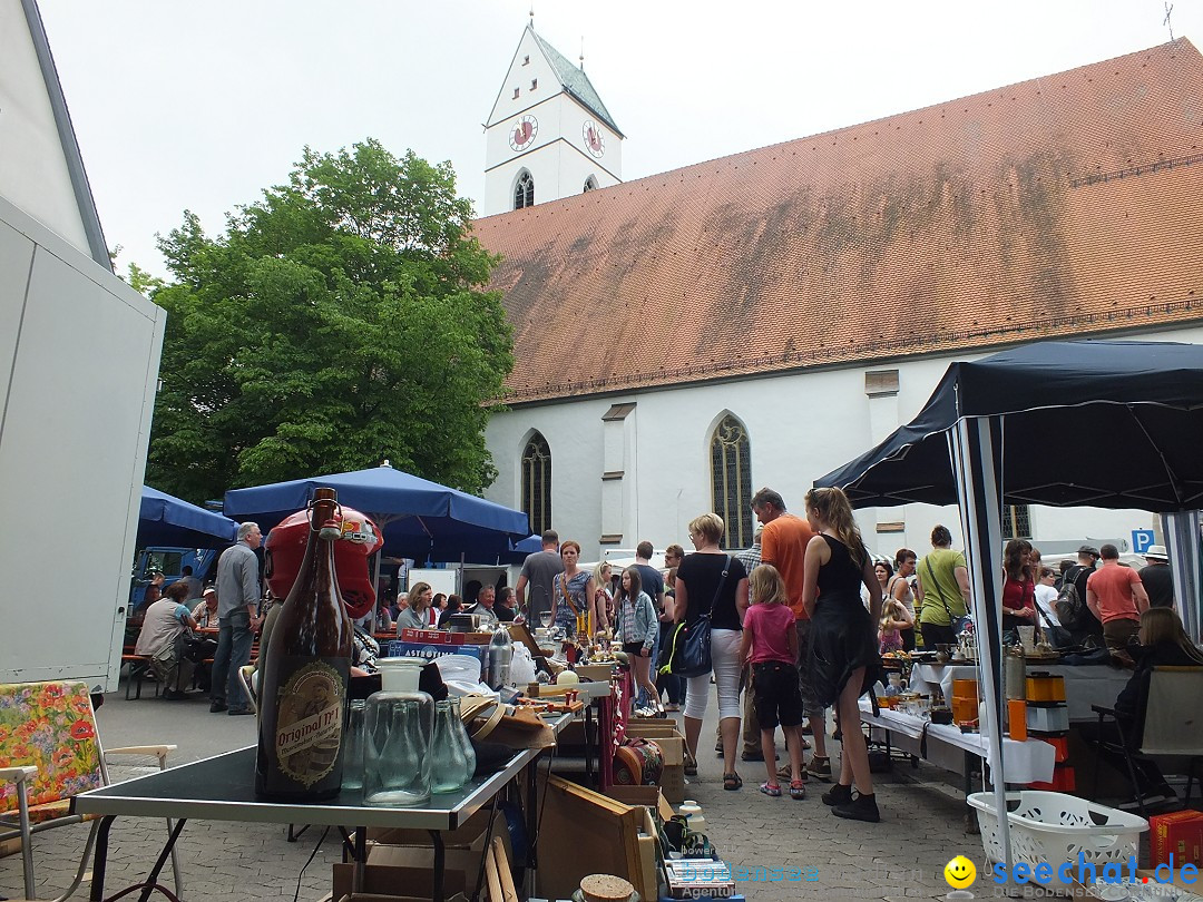 Flohmarkt in Riedlingen am Bodensee, 28.05.2015