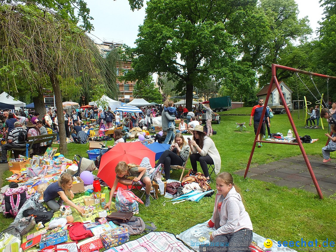 Flohmarkt in Riedlingen am Bodensee, 28.05.2015