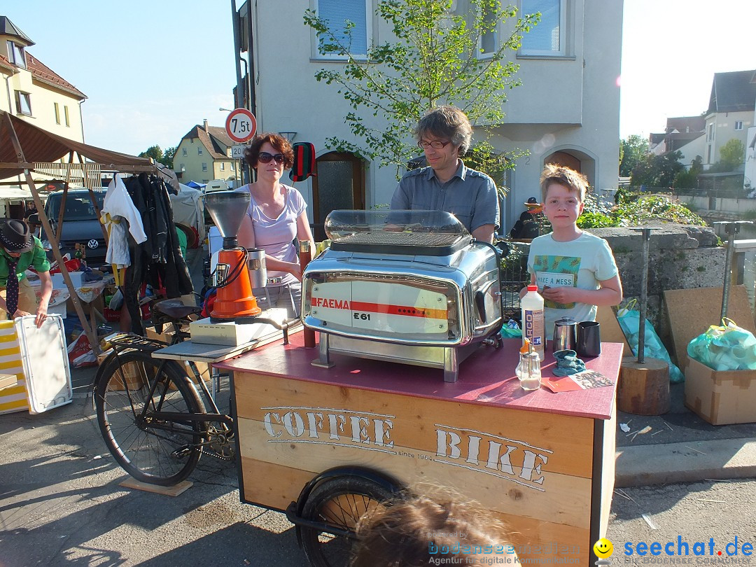 Flohmarkt in Riedlingen am Bodensee, 28.05.2015