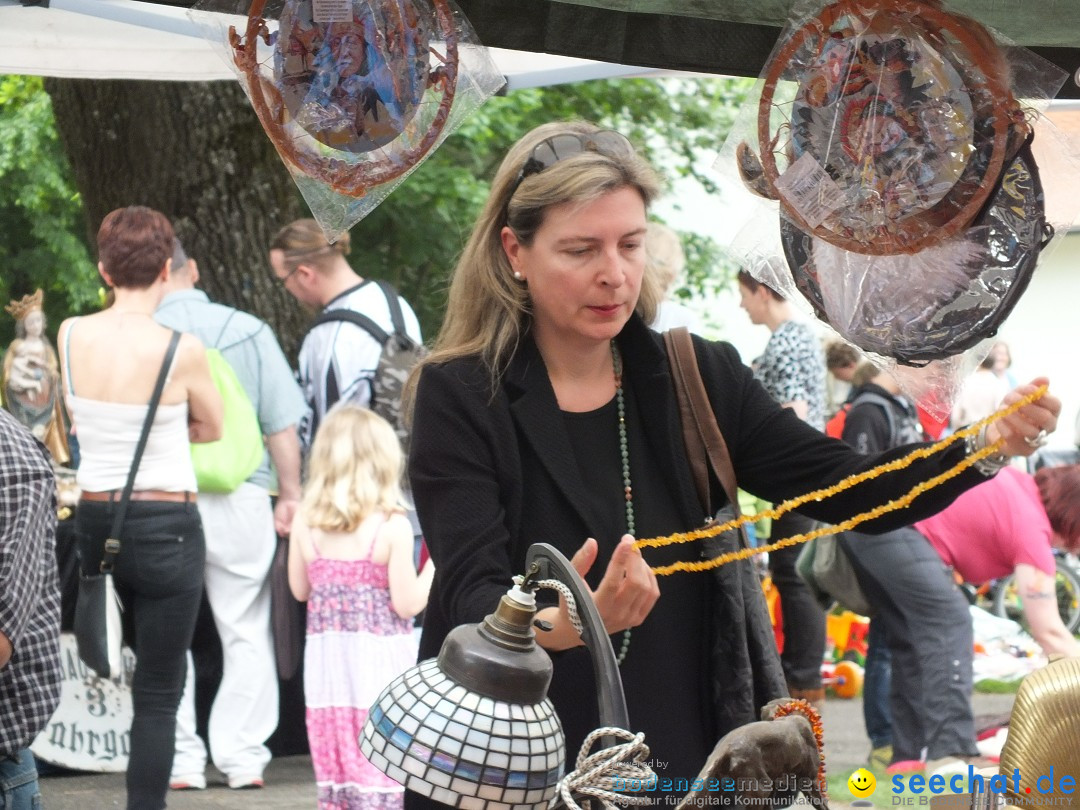 Flohmarkt in Riedlingen am Bodensee, 28.05.2015