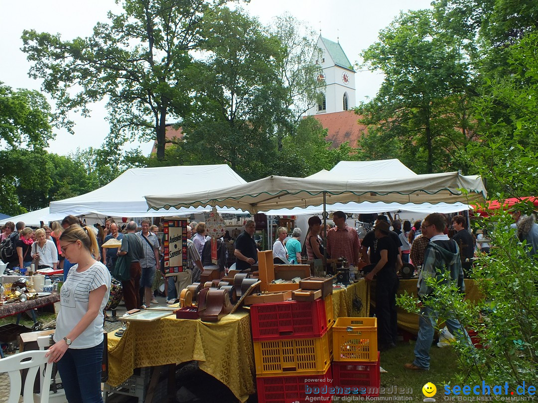 Flohmarkt in Riedlingen am Bodensee, 28.05.2015