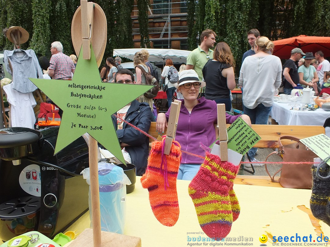 Flohmarkt in Riedlingen am Bodensee, 28.05.2015