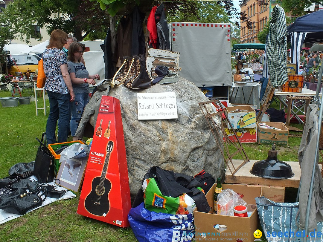 Flohmarkt in Riedlingen am Bodensee, 28.05.2015