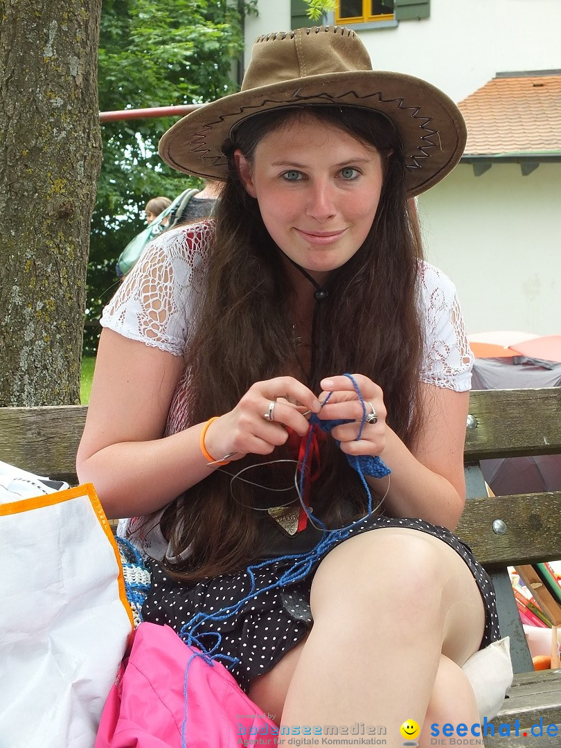 Flohmarkt in Riedlingen am Bodensee, 28.05.2015