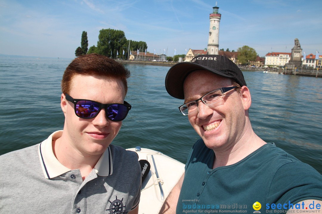 BODENSEEBOOT.DE - Bodenseetour Lindau und Bregenz am Bodensee, 27.05.2016