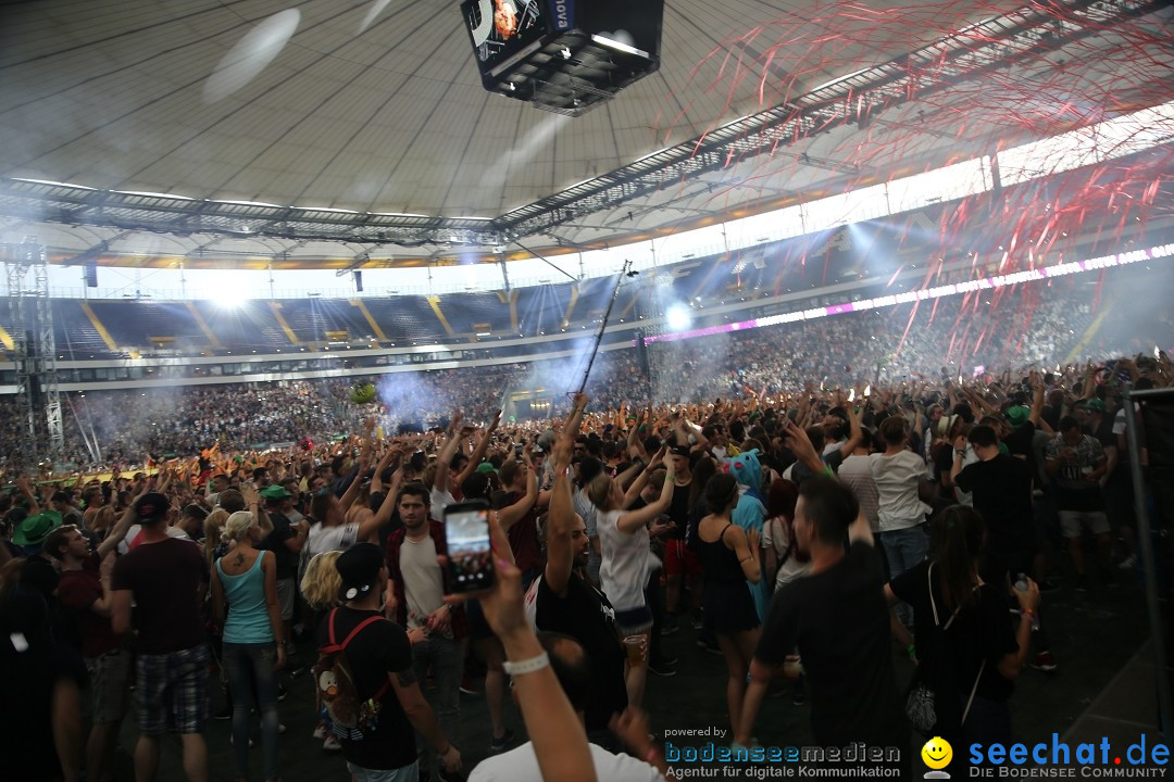 WORLD CLUB DOME BigCityBeats mit DAVID GUETTA, Frankfurt, 03.06.2016