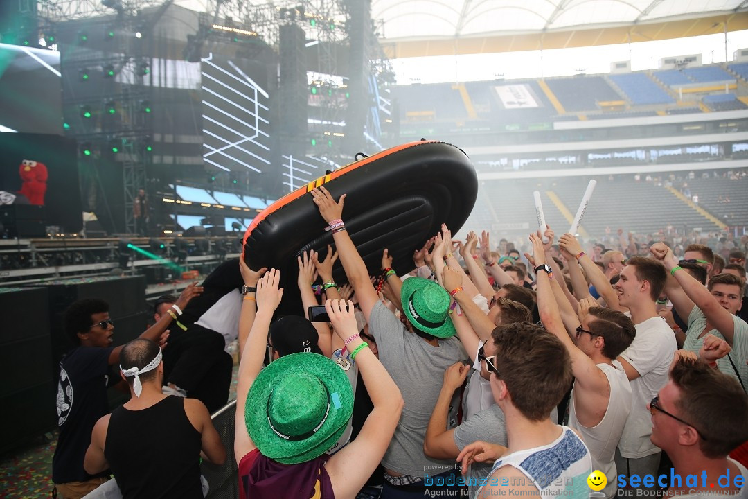 WORLD CLUB DOME BigCityBeats mit Steve Aoki, Frankfurt, 04.06.2016