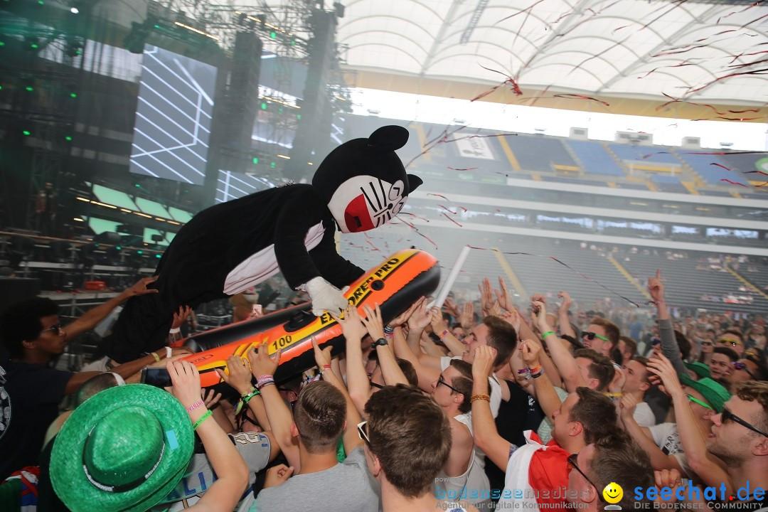 WORLD CLUB DOME BigCityBeats mit Steve Aoki, Frankfurt, 04.06.2016