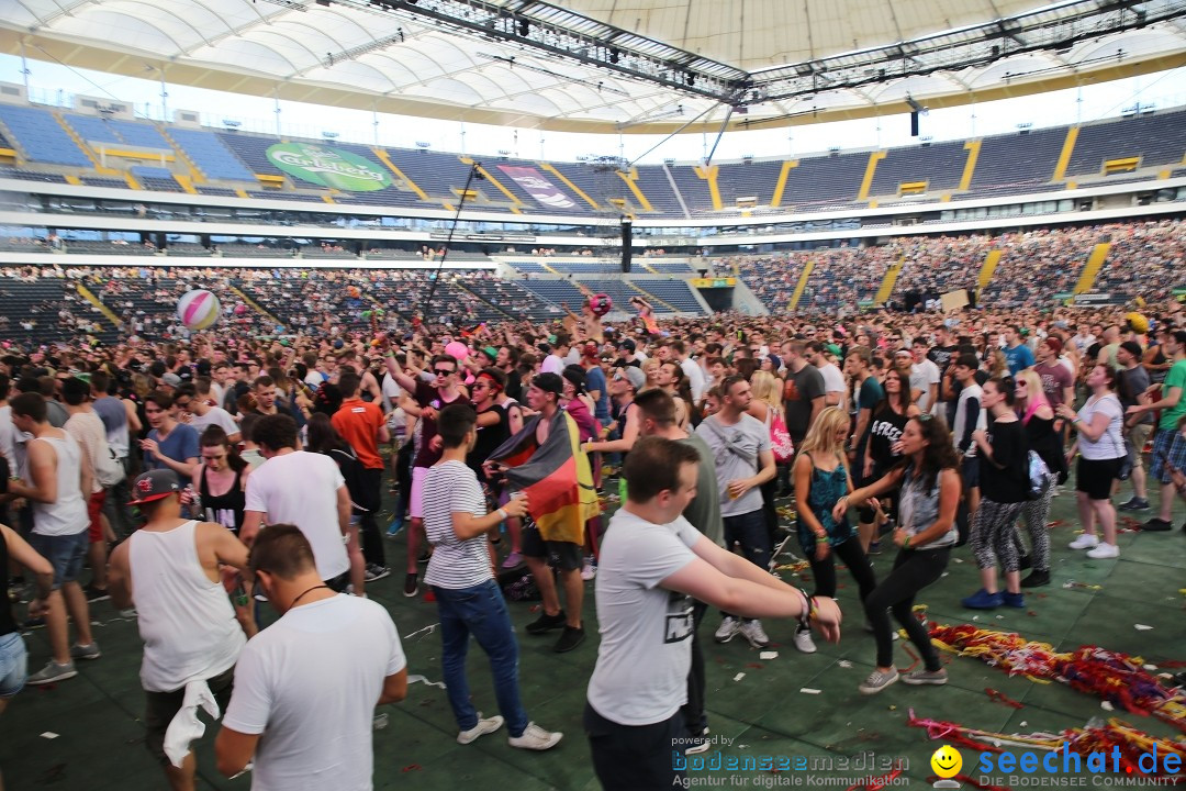 WORLD CLUB DOME BigCityBeats mit Steve Aoki, Frankfurt, 04.06.2016