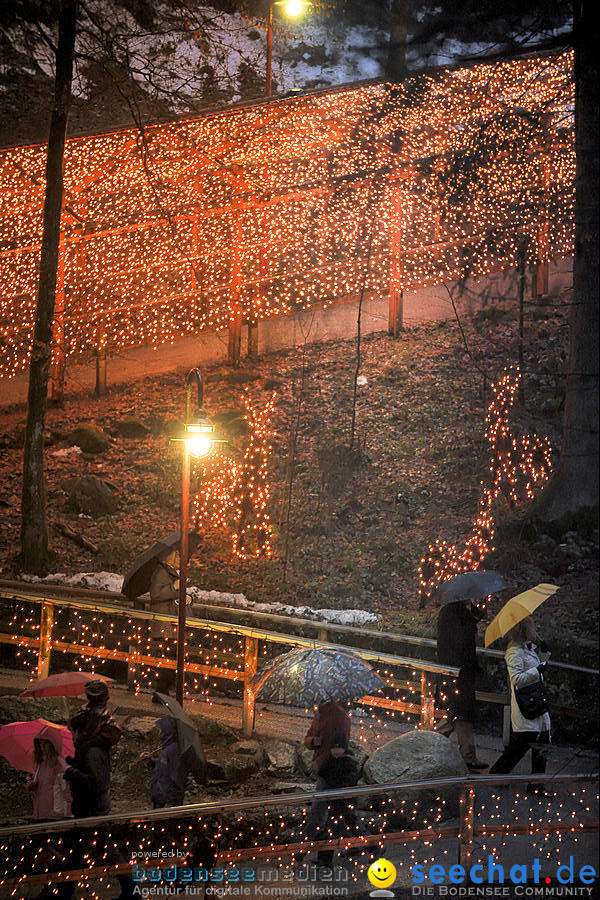 Triberger-Weihnachtszauber: Triberg, 30.12.2009