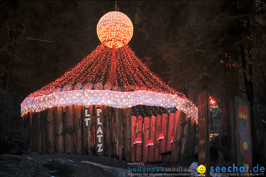 Triberger-Weihnachtszauber: Triberg, 30.12.2009