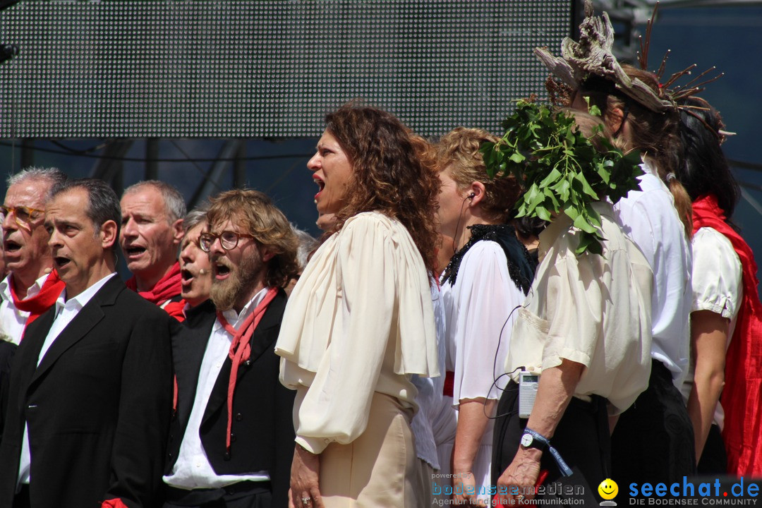 Gotthard-Fest - Eroeffnung Basis-Tunnel: Biasca - Schweiz, 05.06.2016