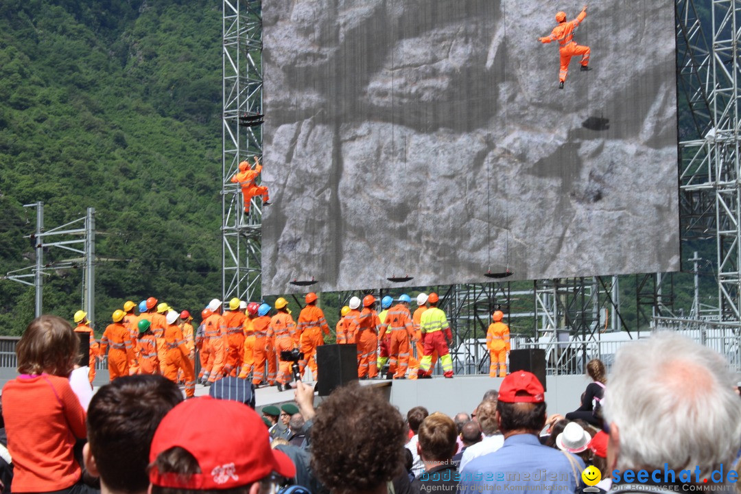 Gotthard-Fest - Eroeffnung Basis-Tunnel: Biasca - Schweiz, 05.06.2016